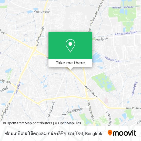 ซ่อมเอบีเอส โช๊คถุงลม กล่องอีซียู รถยุโรป map