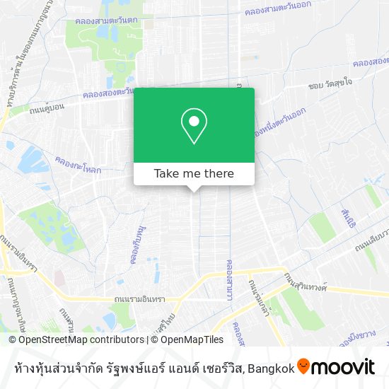 ห้างหุ้นส่วนจำกัด รัฐพงษ์แอร์ แอนด์ เซอร์วิส map