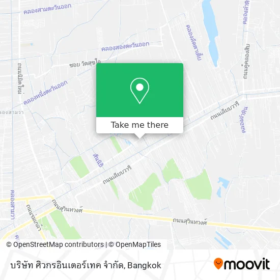 บริษัท ศิวกรอินเตอร์เทค จำกัด map