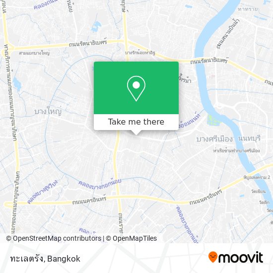 ทะเลตรัง map