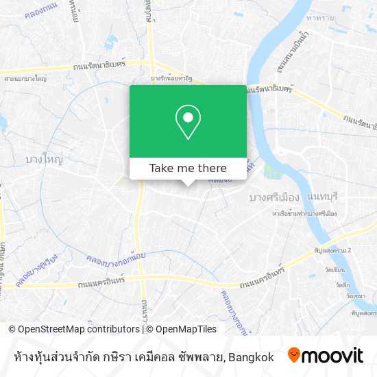 ห้างหุ้นส่วนจำกัด กษิรา เคมีคอล ซัพพลาย map