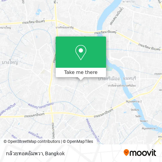 กล้วยทอดอัมพวา map