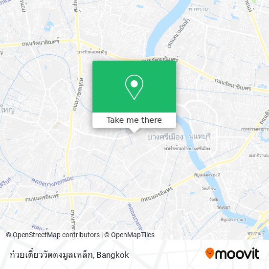 ก๋วยเตี๋ยววัดดงมูลเหล็ก map