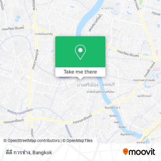 ดีดี การช่าง map