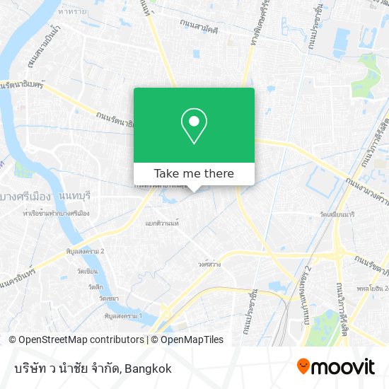 บริษัท ว นำชัย จำกัด map