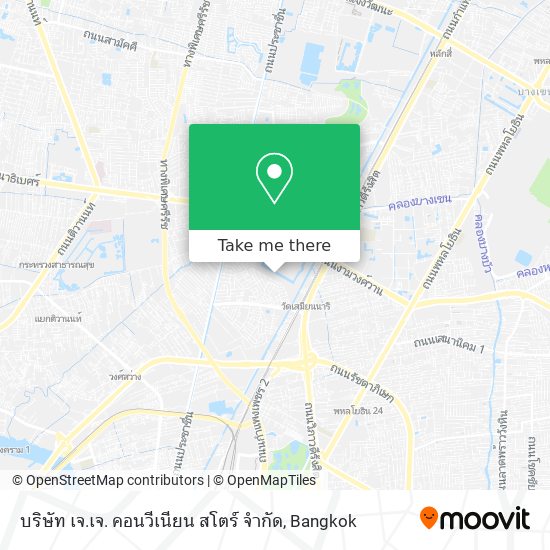 บริษัท เจ.เจ. คอนวีเนียน สโตร์ จำกัด map