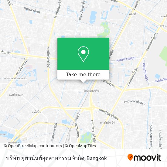 บริษัท ยุทธนันท์อุตสาหกรรม จำกัด map