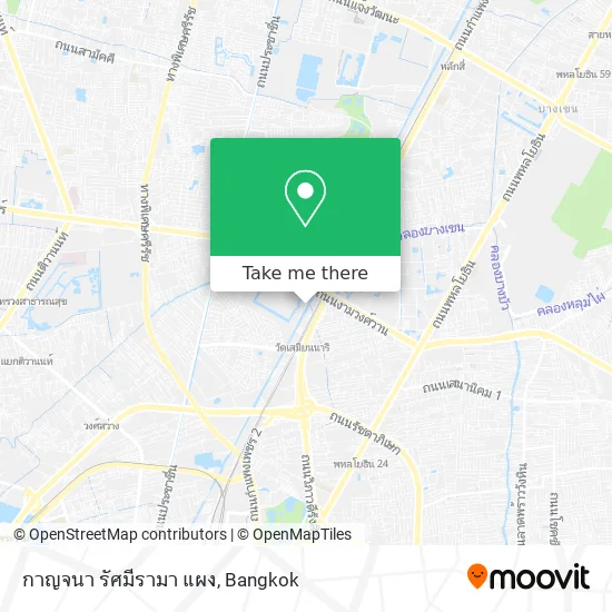 กาญจนา รัศมีรามา แผง map