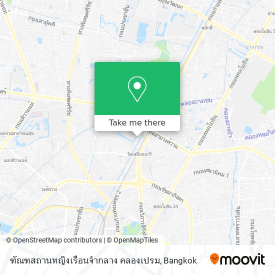 ฑัณฑสถานหญิงเรือนจำกลาง คลองเปรม map