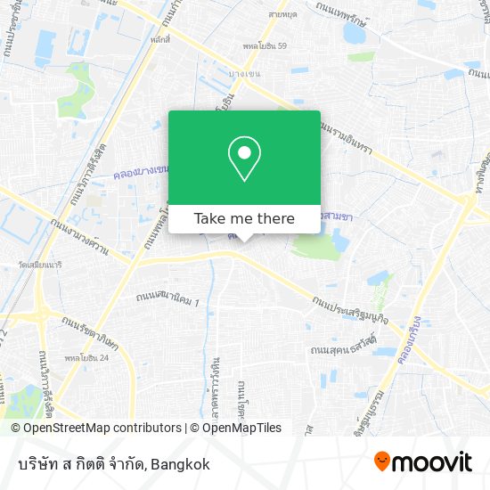 บริษัท ส กิตติ จำกัด map