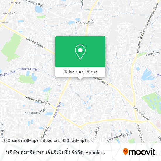 บริษัท สมาร์ทเทค เอ็นจิเนียริ่ง จำกัด map