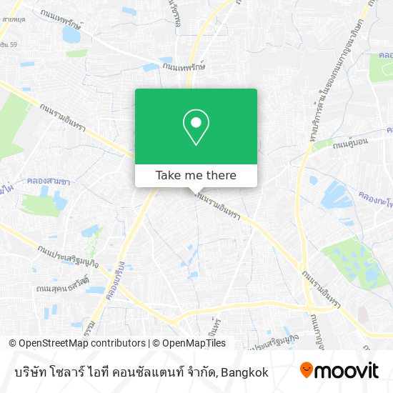 บริษัท โซลาร์ ไอที คอนซัลแตนท์ จำกัด map