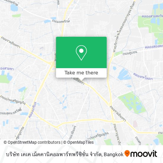 บริษัท เคเค เม็คคานิคอลพาร์ทพรีซิซั่น จำกัด map