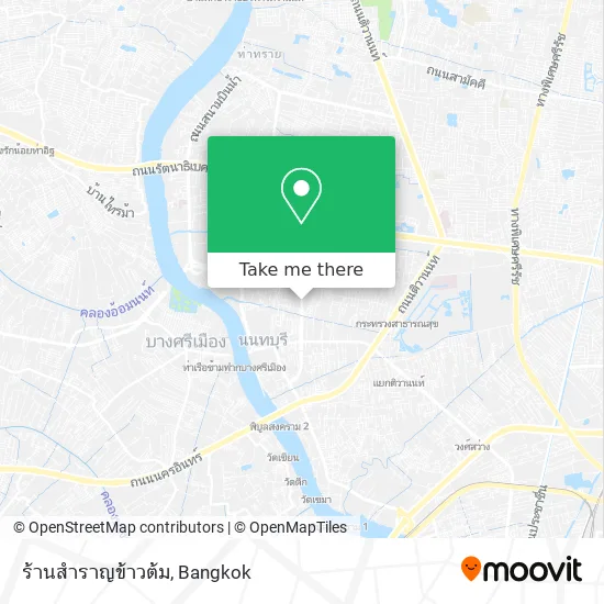 ร้านสำราญข้าวต้ม map