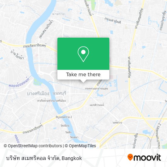 บริษัท สเมทริคอล จำกัด map