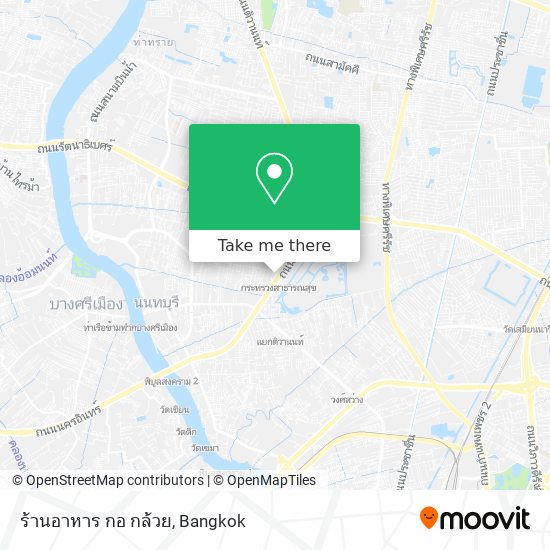 ร้านอาหาร กอ กล้วย map