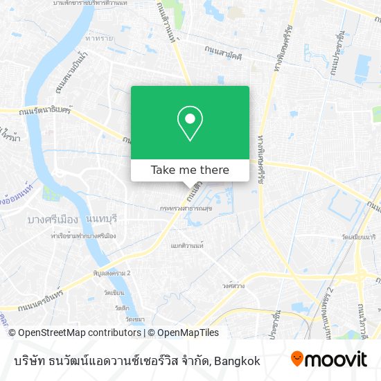 บริษัท ธนวัฒน์แอดวานซ์เซอร์วิส จำกัด map