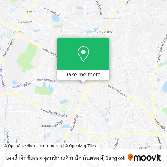 เคอรี่ เอ็กซ์เพรส-จุดบริการค้าปลีก กันตพงษ์ map