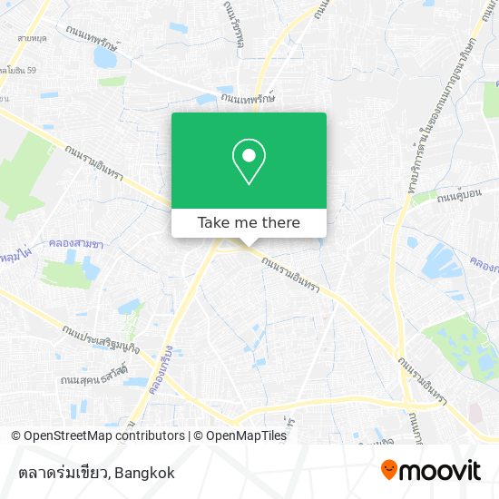 ตลาดร่มเขียว map