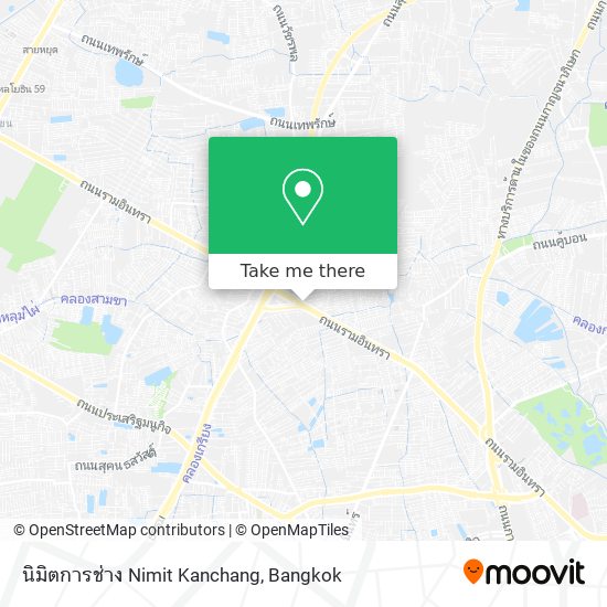 นิมิตการช่าง Nimit Kanchang map