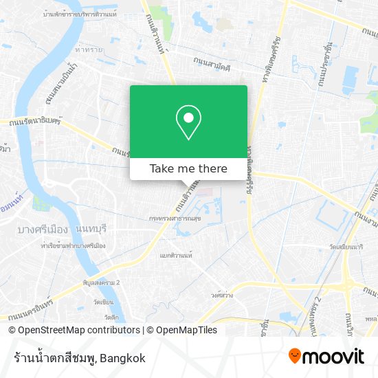 ร้านน้ำตกสีชมพู map