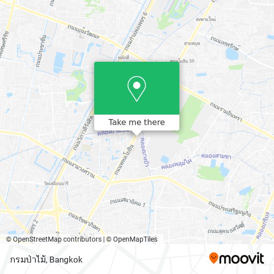 กรมป่าไม้ map