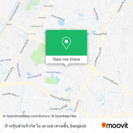 ห้างหุ้นส่วนจำกัด ไอ เค เอส เทรดดิ้ง map