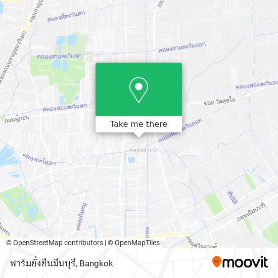 ฟาร์มยั่งยืนมีนบุรี map