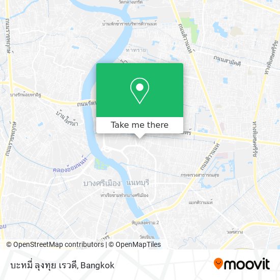 บะหมี่ ลุงทุย เรวดี map