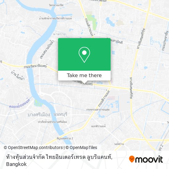 ห้างหุ้นส่วนจำกัด ไทยอินเตอร์เทรด ลูบริแคนท์ map