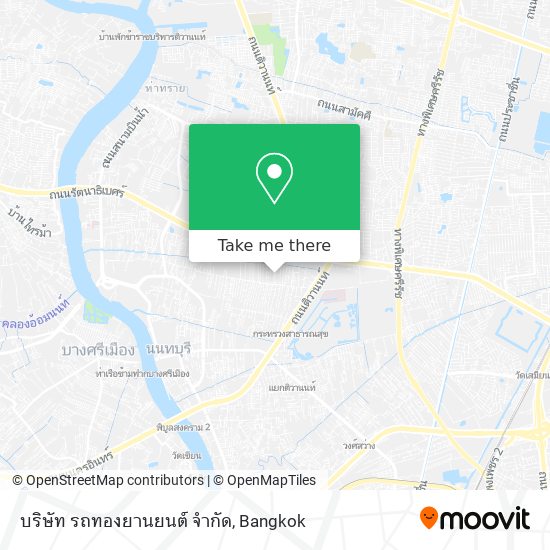 บริษัท รถทองยานยนต์ จำกัด map