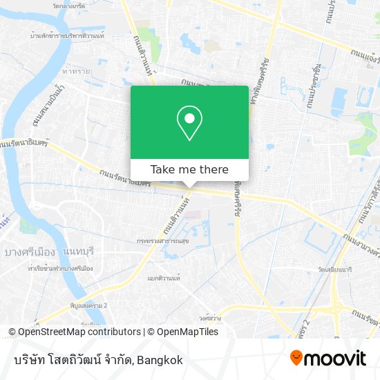 บริษัท โสตถิวัฒน์ จำกัด map