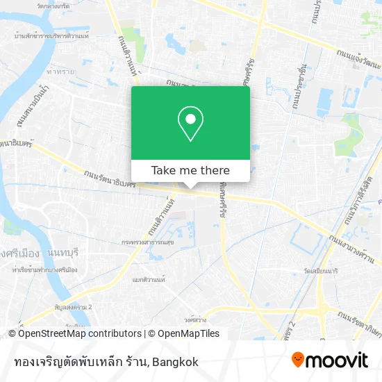 ทองเจริญตัดพับเหล็ก ร้าน map