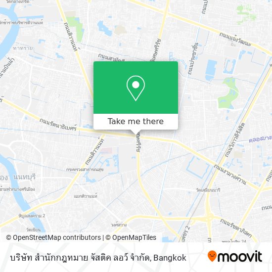 บริษัท สำนักกฎหมาย จัสติค ลอว์ จำกัด map