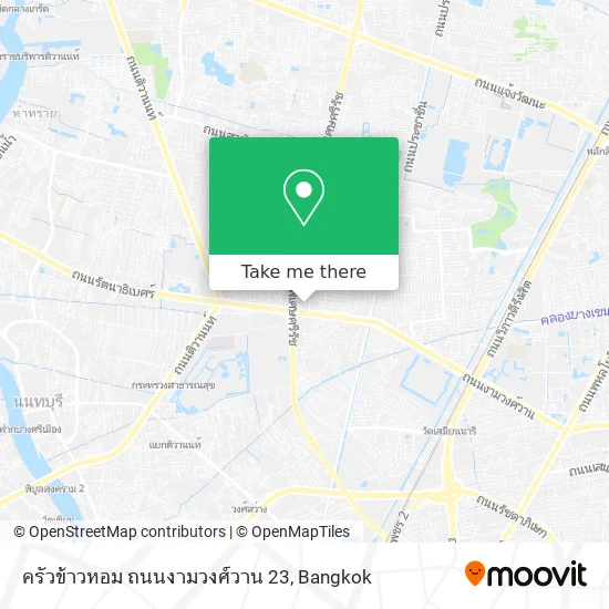 ครัวข้าวหอม ถนนงามวงศ์วาน 23 map