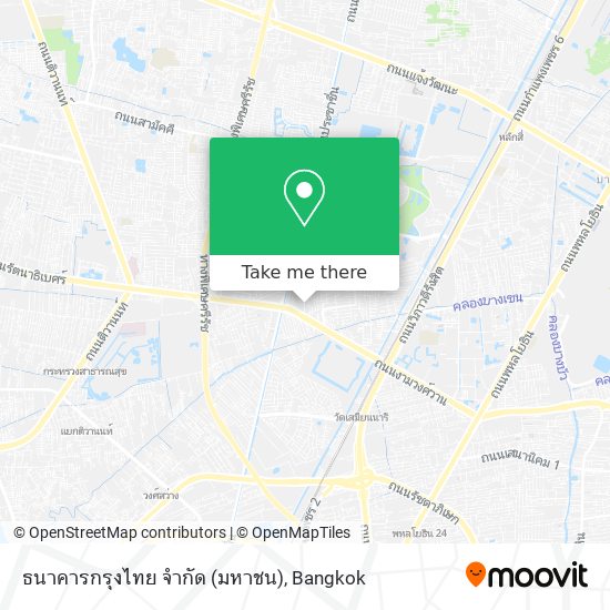 ธนาคารกรุงไทย จํากัด (มหาชน) map