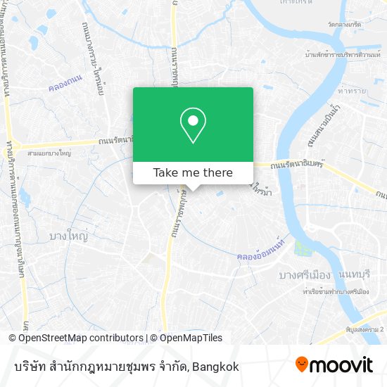 บริษัท สำนักกฎหมายชุมพร จำกัด map