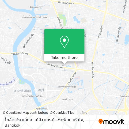 โกล์ดเด้น แอ็คเคาท์ติ้ง แอนด์ แท็กซ์ จก บริษัท map