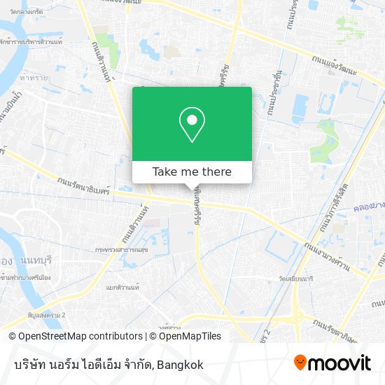 บริษัท นอร์ม ไอดีเอ็ม จํากัด map