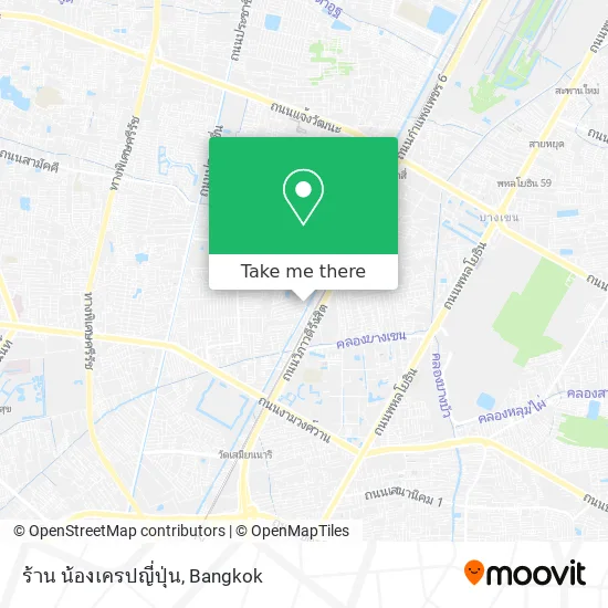ร้าน น้องเครปญี่ปุ่น map