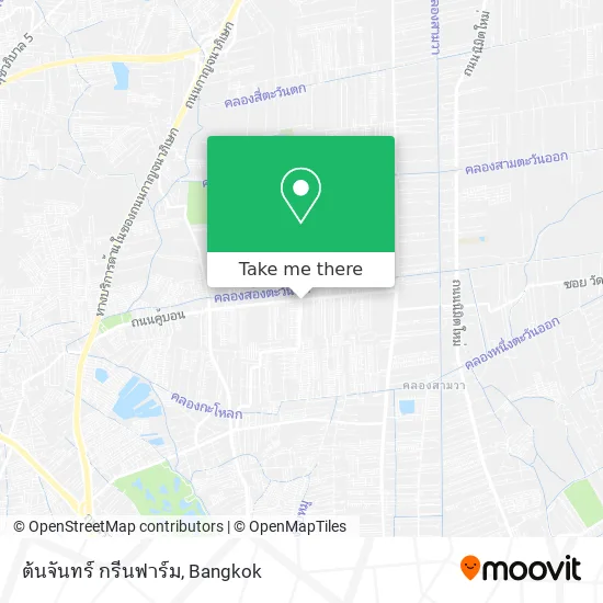 ต้นจันทร์ กรีนฟาร์ม map