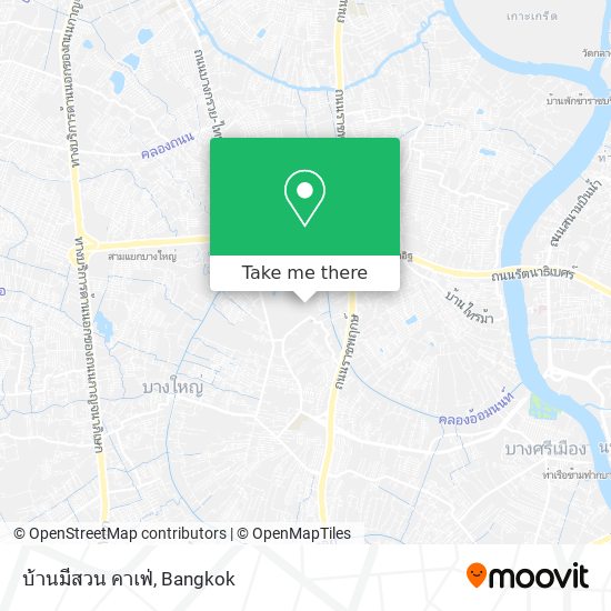 บ้านมีสวน คาเฟ่ map