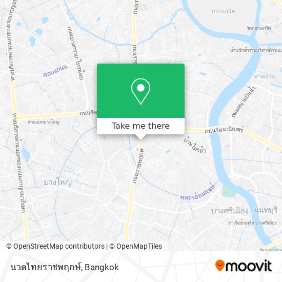 นวดไทยราชพฤกษ์ map