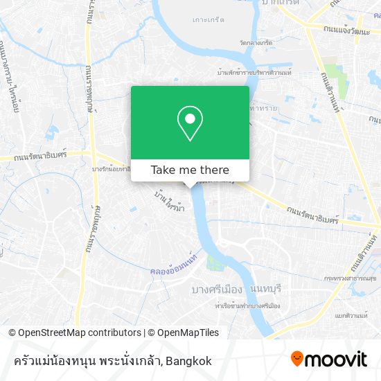 ครัวแม่น้องหนุน พระนั่งเกล้า map