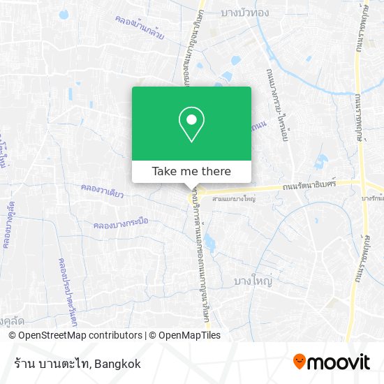 ร้าน บานตะไท map