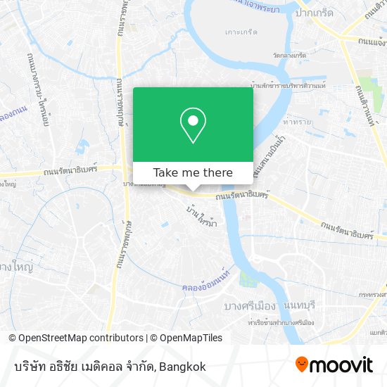 บริษัท อธิชัย เมดิคอล จำกัด map