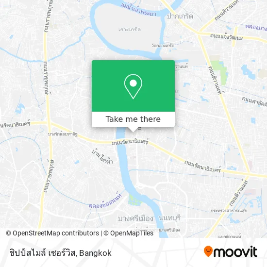 ชิปป์สไมล์ เซอร์วิส map