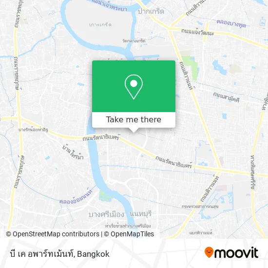 บี เค อพาร์ทเม้นท์ map