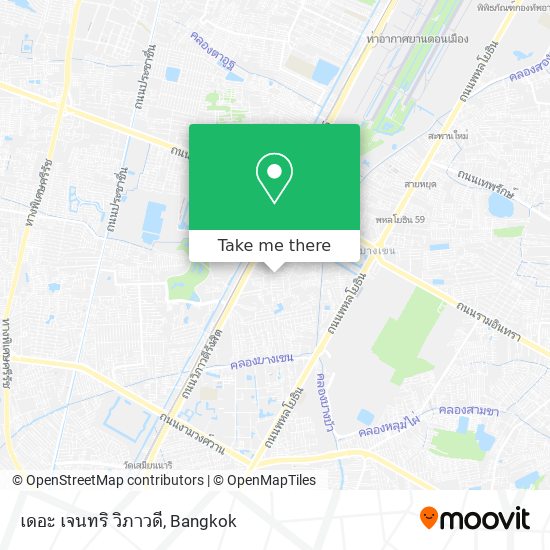 เดอะ เจนทริ วิภาวดี map