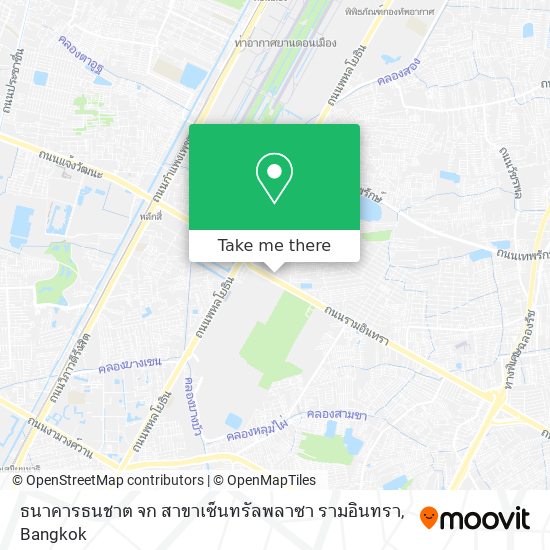 ธนาคารธนชาต จก สาขาเซ็นทรัลพลาซา รามอินทรา map